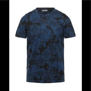 Valentino Camo Logo Tee